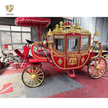 Wedding Electric Double-Row Horse Drawn Carriage on Sale